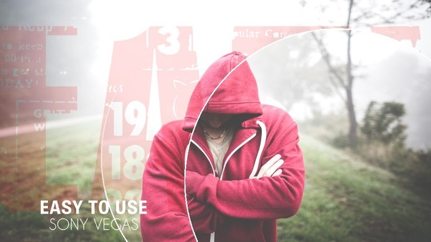 Template Modern Circles sony vegas 11 12 13 And Above