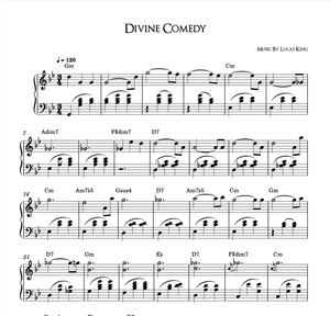 Lucas King - Divine Comedy Sheet Music