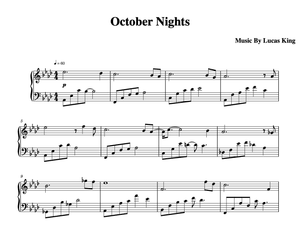 Lucas King - October Nights