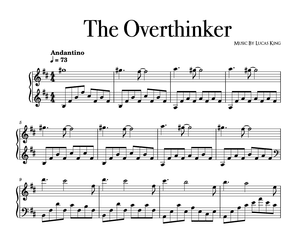 Sad Piano - The Overthinker Sheet Music