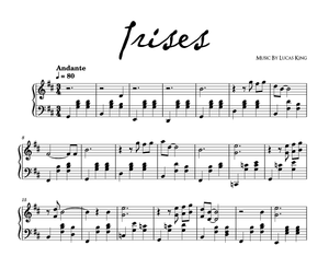 Sad Piano - Irises Sheet Music