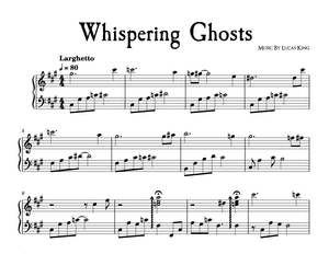 Lucas King - Whispering Ghosts | Onryō Sheet Music 