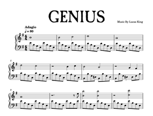 Sad Piano - Genius Sheet Music 