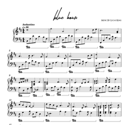 Lucas King - Blue Hour Sheet Music