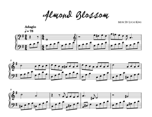 Sad Piano - Almond Blossom Sheet Music 