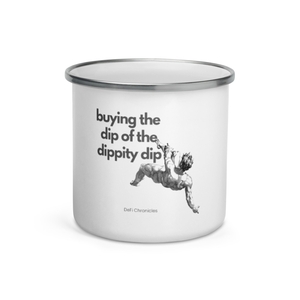 buying the dip Enamel Mug