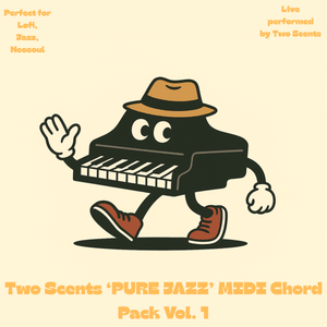 Two Scents PURE JAZZ MIDI Chord Pack Vol. 1 