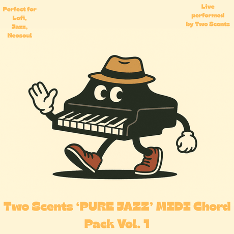 Two Scents PURE JAZZ MIDI Chord Pack Vol. 1 