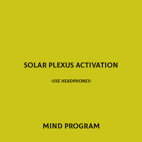 SOLAR PLEXUS ACTIVATION 