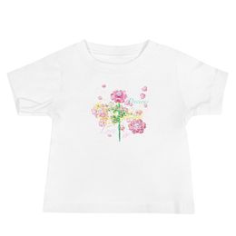 Diamond Roses Baby Staple Tee