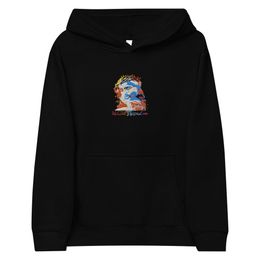 Embroidered Kids Fleece Hoodie
