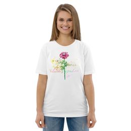 Musical Rose Organic Cotton T-Shirt
