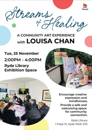 Streams of Healing Art Workshop 25th November 2025