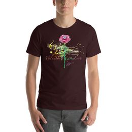 Relaxed Musical Rose Tee 