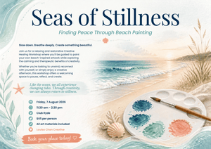 Seas of Stillness: Finding Peace Through Beach Painting