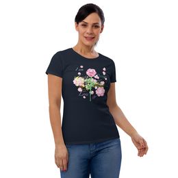 Women&#x27;s Rose Diamonds Fit Tee