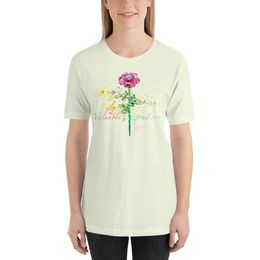 Relaxed Musical Rose T-Shirt