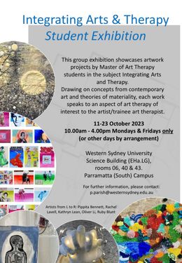 Integrating Arts &amp; Therapy Student Exhibition
