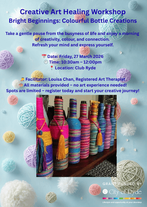 Creative Healing Art Workshop 27th March 2026