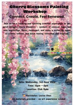 Cherry Blossoms Painting Workshop