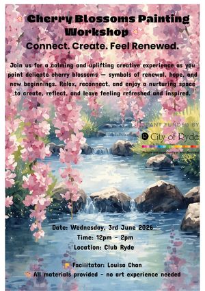 Cherry Blossoms Painting Workshop