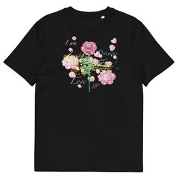 Diamond Roses Organic Cotton T-Shirt Best Seller