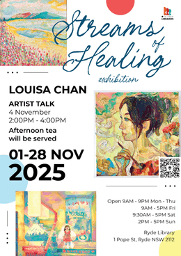 'Streams of Healing' Exhibition November 2025