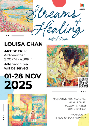 &#x27;Streams of Healing&#x27; Exhibition November 2025