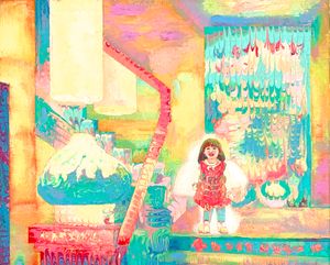 Radiant Dream original painting by Louisa Chan