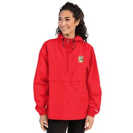 Jesus Embroidered Champion Packable Jacket