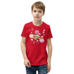 Diamond Roses Kids Cotton T-Shirt