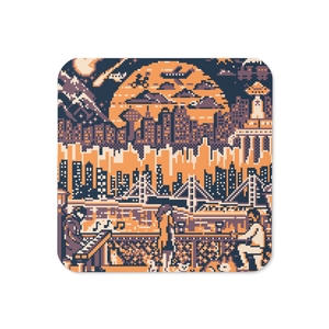 Day #90: Cityscape Coaster