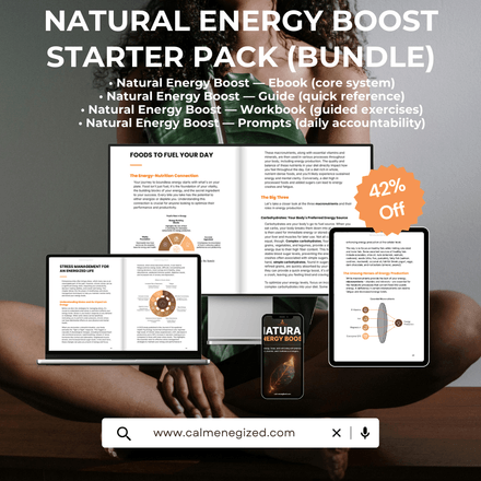 Natural Energy Boost — Starter Pack (Bundle)
