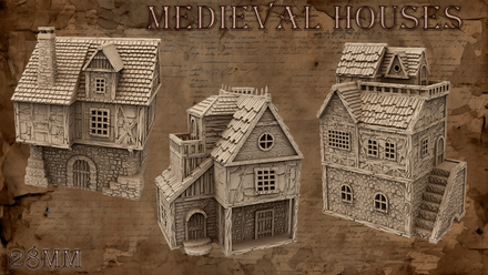 Medieval Middle Age Houses