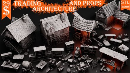 Trading architecture and props