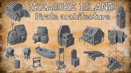 Treasure Island - Pirate Architecture