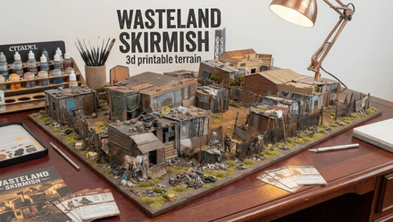 Wasteland Skirmish - A Scrap Yard town