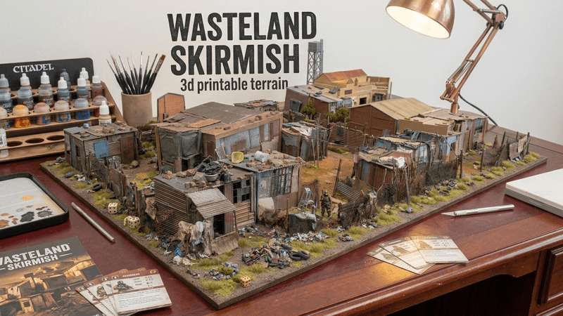 Wasteland Skirmish - A Scrap Yard town