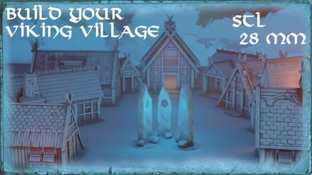 Stylized Viking Village