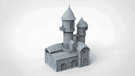 Middle Ages - House 2 with Spire