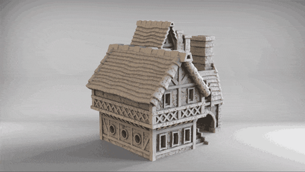 Middle Ages- house 3 w/ tunnel