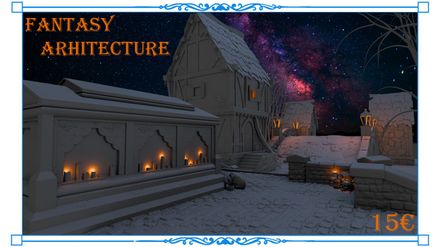 Fantasy Architecure - 9 buildings