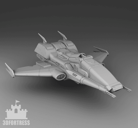 Spaceship - space fighter