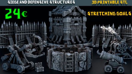 Siege and defensive structures