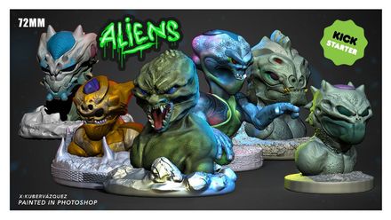 Alien Busts