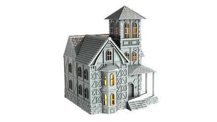 Archaic House - town square