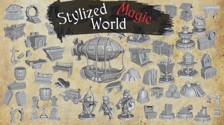 Stylized Magic World