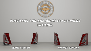 Volvo FH5/FH6 Animated Blinkers + DRL
