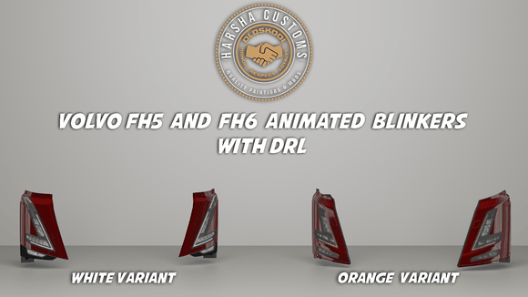 Volvo FH5/FH6 Animated Blinkers + DRL