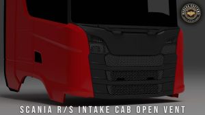 Scania NG S/R Open Grill Vent 